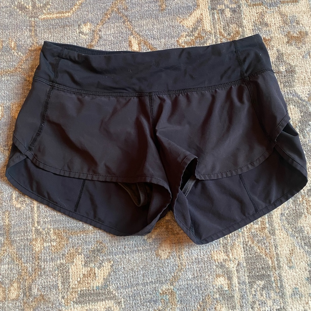 Lululemon speed up short size 2